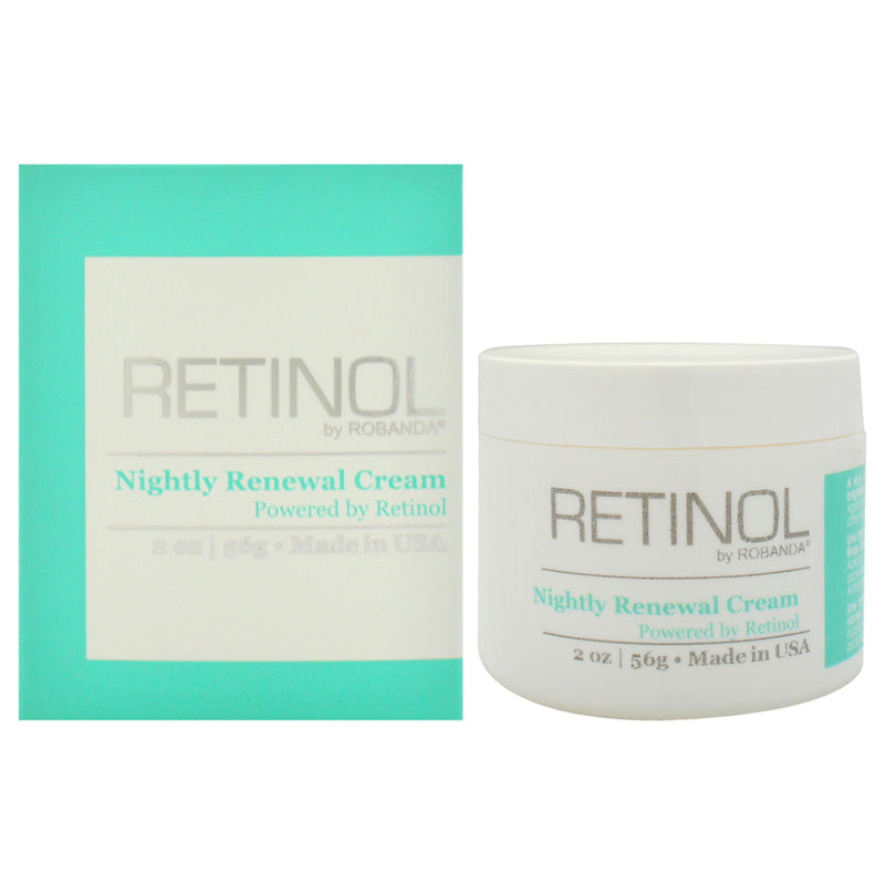 Robanda Retinol Nightly Renewal Cream by Robanda for Women - 2 oz Cream