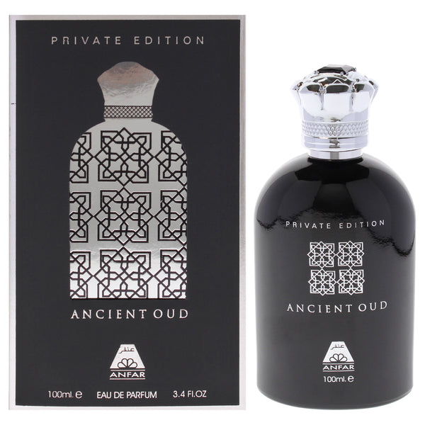 Anfar Private Edition - Ancient Oud by Anfar for Men - 3.4 oz EDP Spray