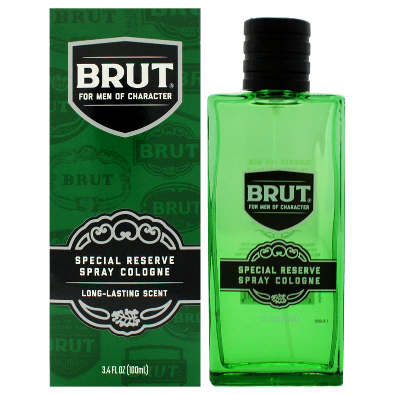 Brut Special Reserve by Brut for Men - 3.4 oz Cologne Spray