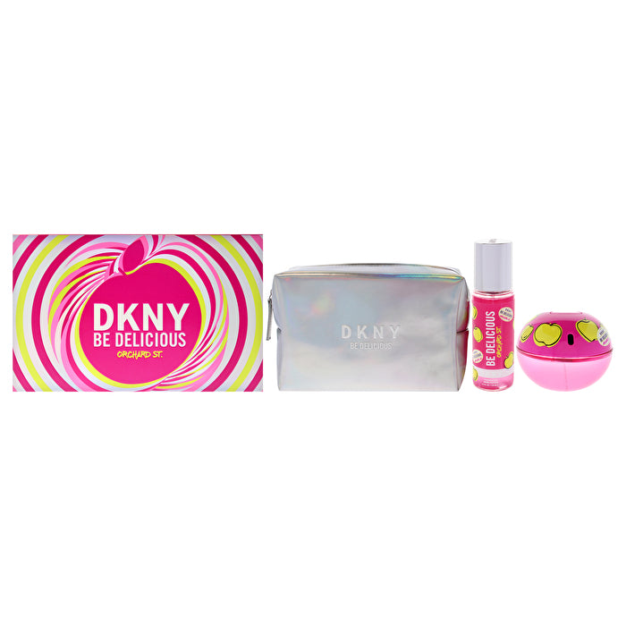 Donna Karan Be Delicious Orchard St. Woman Set Eau De Parfum & B/mist 125ml & Pouch 100ml