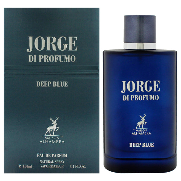 Maison Alhambra Jorge Di Profumo - Deep Blue by Maison Alhambra for Men - 3.4 oz EDP Spray