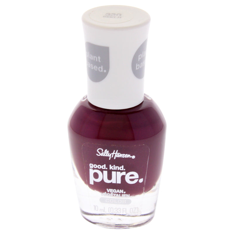 Sally Hansen Good Kind Pure Vegan - 330 Beet It by Sally Hansen for Women - 0.33 oz Nail Polish