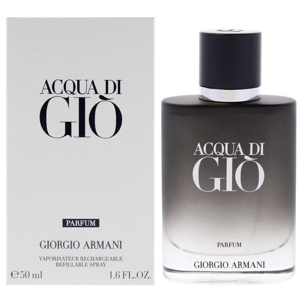 Giorgio Armani Acqua Di Gio by Giorgio Armani for Men - 1.6 oz Parfum Spray (Refillable)