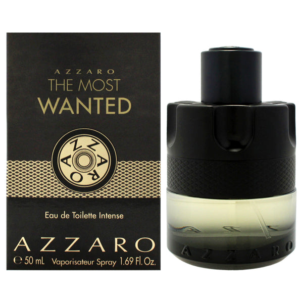 Azzaro The Most Wanted Intense by Azzaro for Men - 1.69 oz EDT Spray