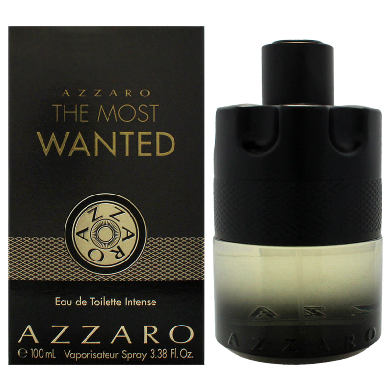 Azzaro The Most Wanted Intense by Azzaro for Men - 3.38 oz EDT Spray