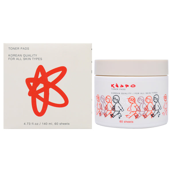 Knspo Toner Pads by Knspo for Unisex - 60 Count Pads