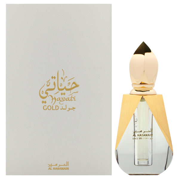 Al Haramain Hayati Gold by Al Haramain for Unisex - 0.4 oz Concentrated Perfume Oil