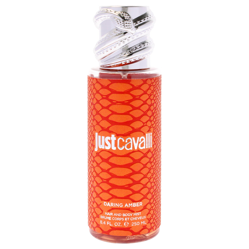 Roberto Cavalli Just Cavalli Hair and Body Mist - Daring Amber by Roberto Cavalli for Women - 8.4 oz Body Mist