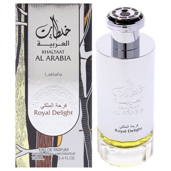 Lattafa Khaltaat Al Arabia - Royal Delight by Lattafa for Men - 3.4 oz EDP Spray
