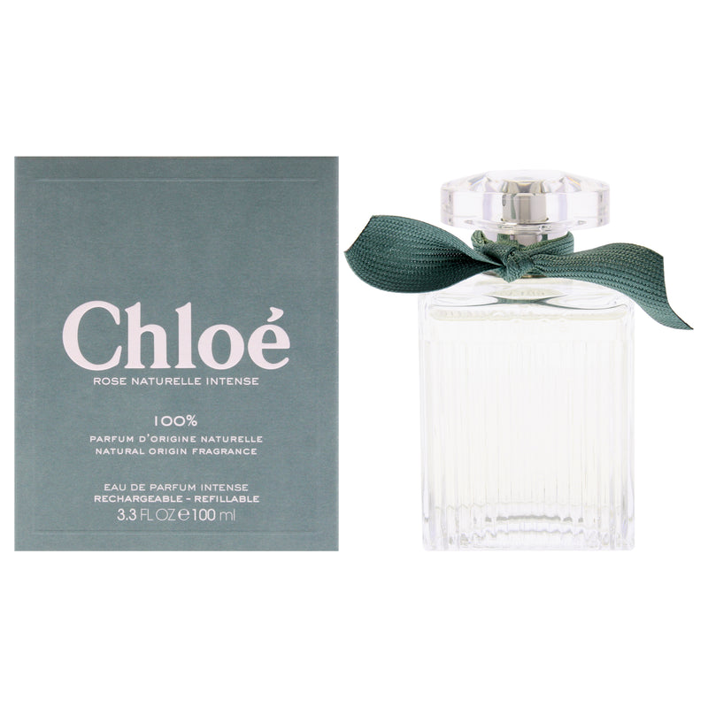 Chloe Chloe Rose Naturelle Intense by Chloe for Women - 3.3 oz EDP Spray (Refillable)
