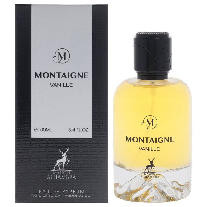 Maison Alhambra Montaigne Vanille by Maison Alhambra for Unisex - 3.4 oz EDP Spray