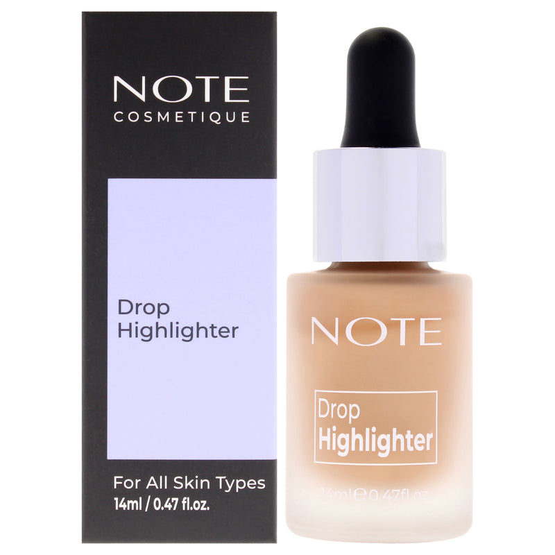 Note Cosmetique Drop Highlighter - 02 Charming Desert by Note Cosmetique for Women - 0.47 oz Highlighter