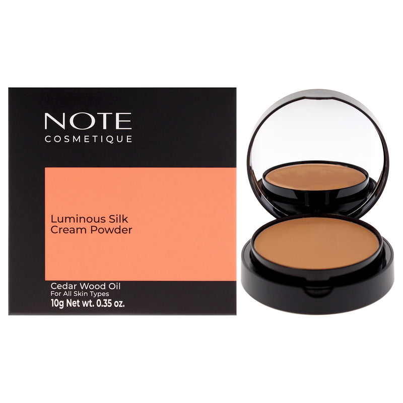 Note Cosmetique Luminous Silk Cream Powder - 02 Natural Beige by Note Cosmetique for Women - 0.35 oz Powder