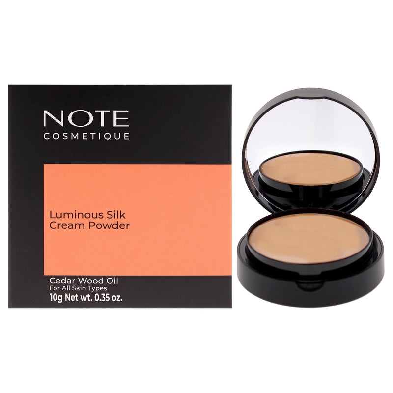 Note Cosmetique Luminous Silk Cream Powder - 03 Medium Beige by Note Cosmetique for Women - 0.35 oz Powder