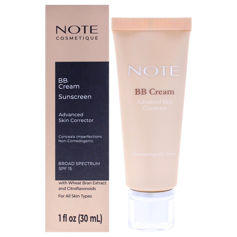Note Cosmetique Bb Cream SPF 15 - 01 Natural by Note Cosmetique for Women - 1 oz Makeup