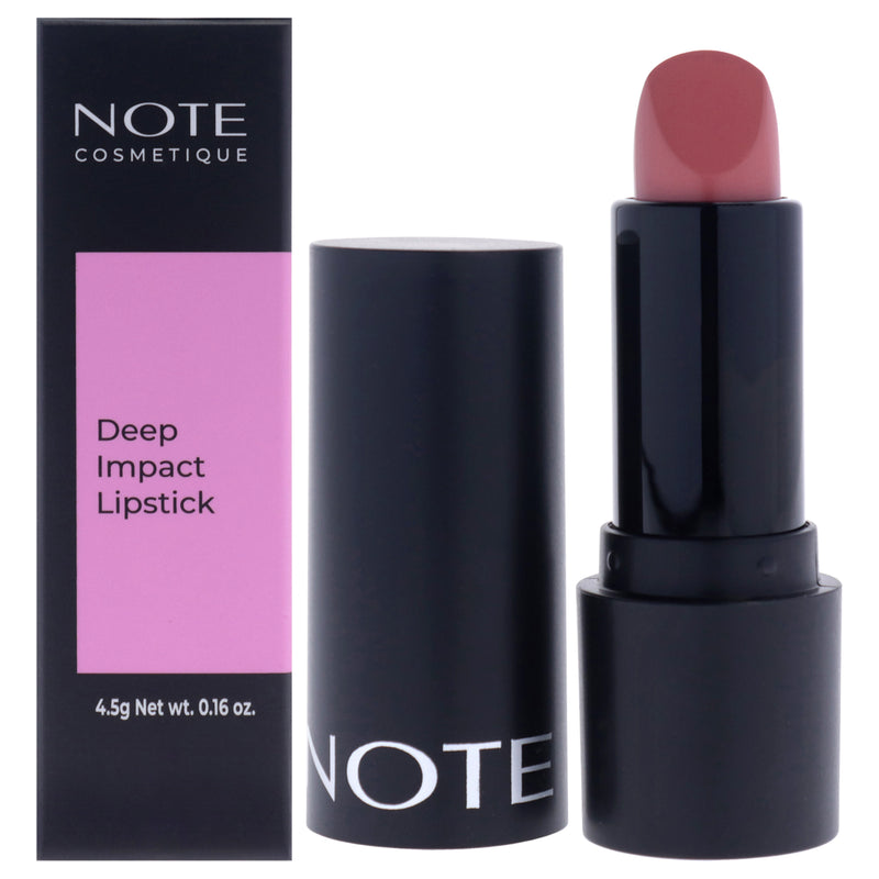 Note Cosmetique Deep Impact Lipstick - 02 Optimist Rose by Note Cosmetique for Women - 0.16 oz Lipstick