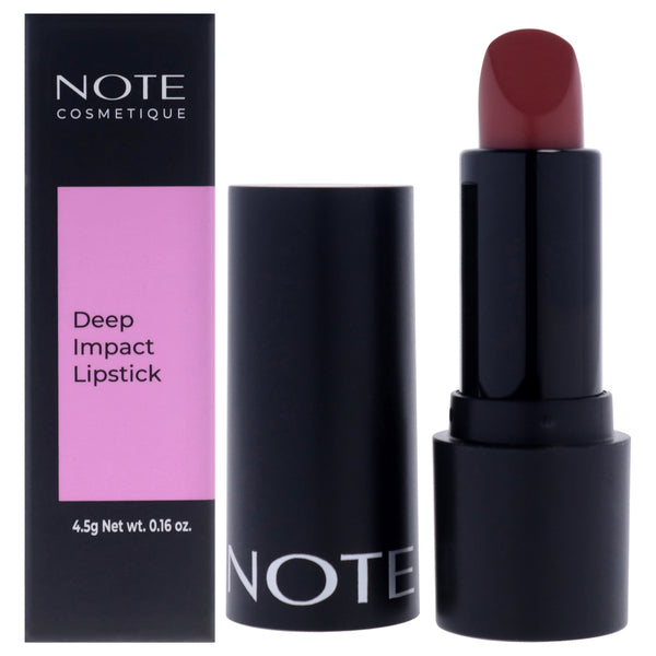 Note Cosmetique Deep Impact Lipstick - 06 Cinnamon by Note Cosmetique for Women - 0.16 oz Lipstick