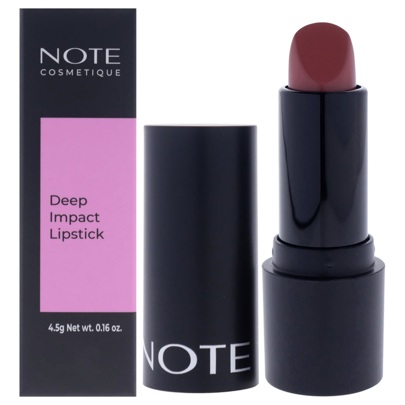 Note Cosmetique Deep Impact Lipstick - 07 Warm Chocolate by Note Cosmetique for Women - 0.16 oz Lipstick