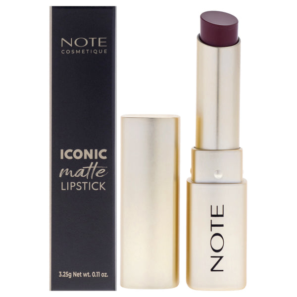 Note Cosmetique Iconic Matte Lipstick - 107 Idol by Note Cosmetique for Women - 0.11 oz Lipstick