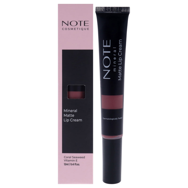 Note Cosmetique Mineral Matte Lip Cream - 01 Love Potion by Note Cosmetique for Women - 0.41 oz Lipstick