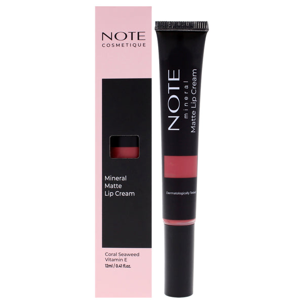 Note Cosmetique Mineral Matte Lip Cream - 03 Rose Sorbet by Note Cosmetique for Women - 0.41 oz Lipstick