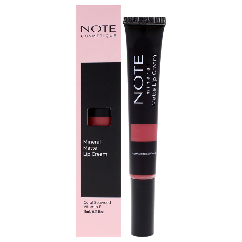 Note Cosmetique Mineral Matte Lip Cream - 03 Rose Sorbet by Note Cosmetique for Women - 0.41 oz Lipstick