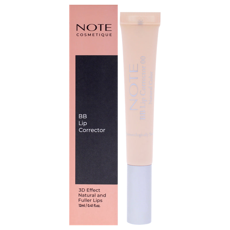 Note Cosmetique BB Lip Corrector - 00 BB by Note Cosmetique for Women - 0.41 oz Corrector