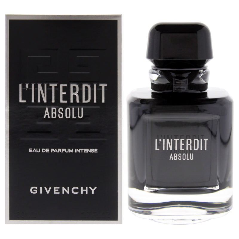 Givenchy Linterdit Absolu Intense by Givenchy for Women - 2.7 oz EDP Spray