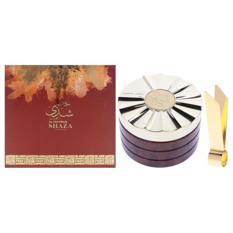 Al Haramain Shaza Dhahab Oudh MaAl Attar by Al Haramain for Unisex - 2.5 oz Bukhoor