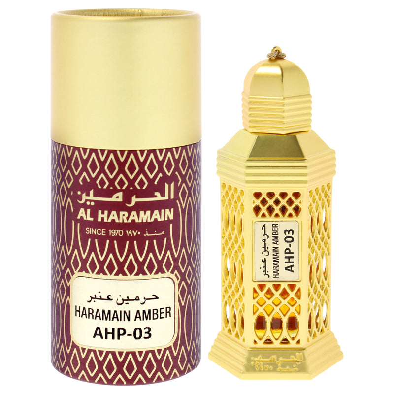 Al Haramain Amber by Al Haramain for Men - 0.4 oz Parfum Oil