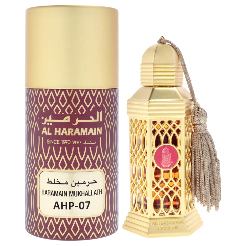 Al Haramain Mukhallath by Al Haramain for Men - 0.4 oz Parfum Oil
