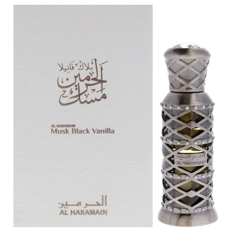 Al Haramain Musk Black Vanilla by Al Haramain for Unisex - 0.4 oz Concentrated Perfume Oil