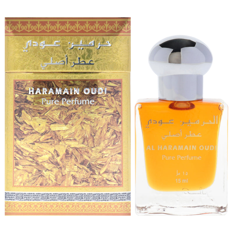 Al Haramain Oudi by Al Haramain for Unisex - 0.5 oz Parfum Oil Rollerball