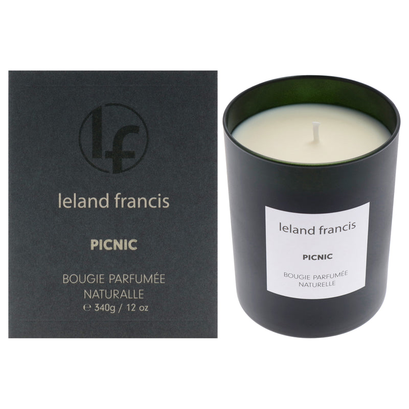 Leland Francis Scented Candle - Picnic by Leland Francis for Unisex - 12 oz Candle