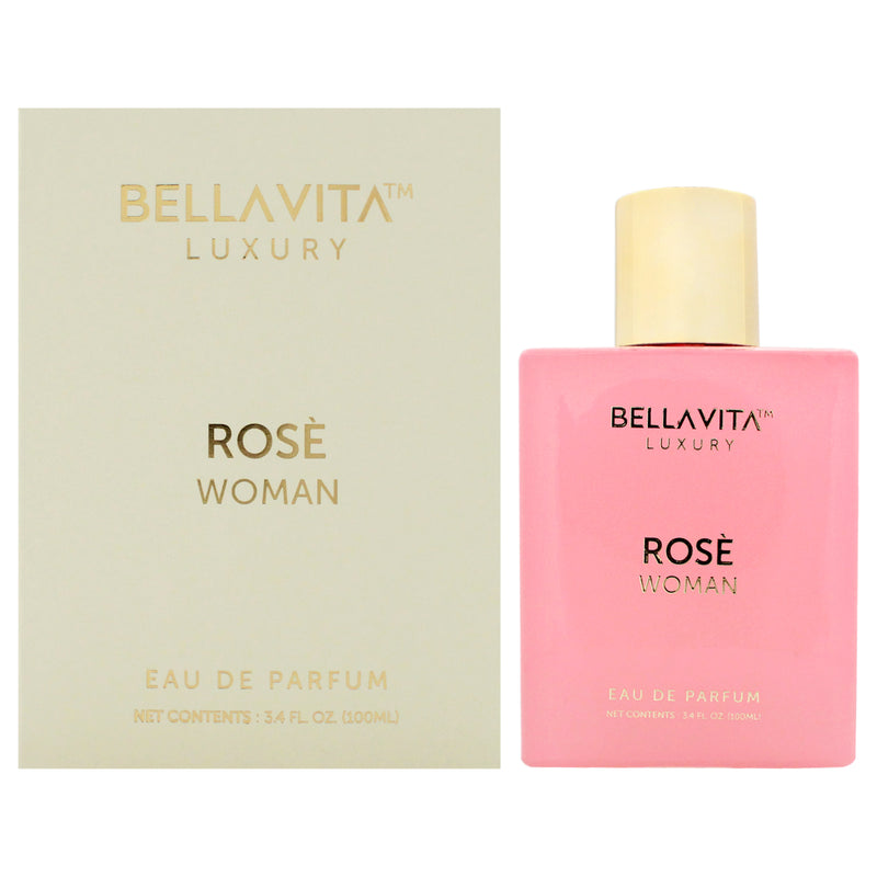 Bellavita Rose by Bellavita for Women - 3.4 oz EDP Spray