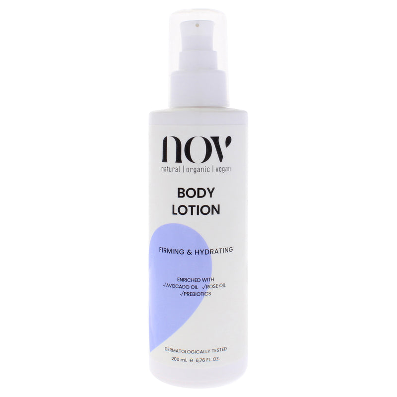 NOV Natural Organic Vegan Body Lotion Firming and Hydrating by NOV Natural Organic Vegan for Women - 6.76 oz Body Lotion
