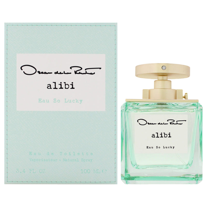 Oscar De La Renta Alibi Eau So Lucky by Oscar De La Renta for Women - 3.4 oz EDT Spray