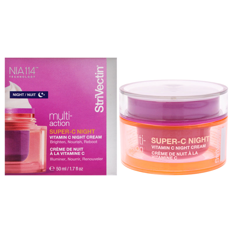 StriVectin Super-C Night Vitamin C Night Cream by Strivectin for Women - 1.7 oz Cream