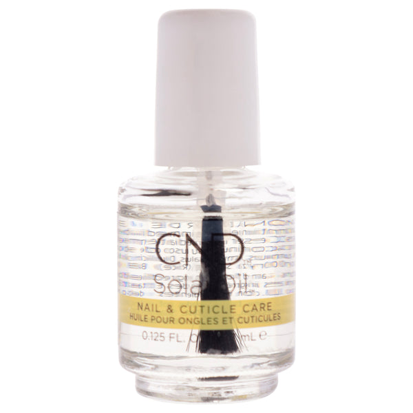 Solar Oil Nail and Cuticle Conditioner by CND for Women - 0.125 oz Nail Oil