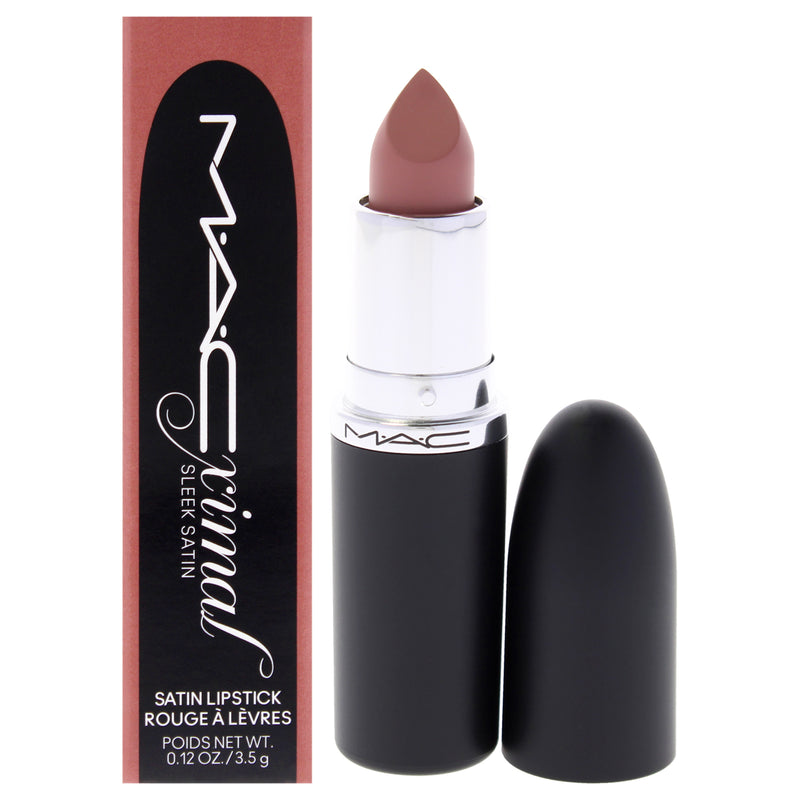 MAC Macximal Satin Lipstick - 835 Modesty by MAC for Women - 0.12 oz Lipstick