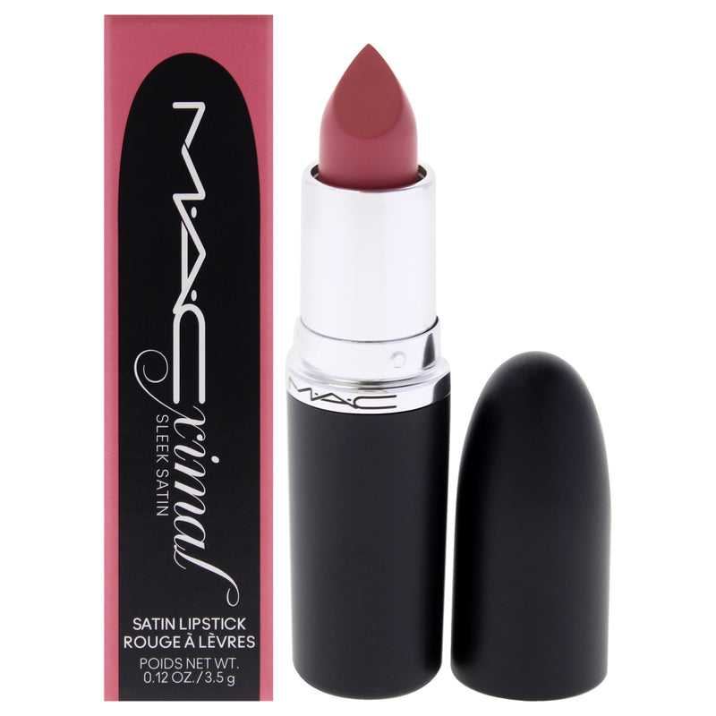 MAC Macximal Satin Lipstick - 802 Brave by MAC for Women - 0.12 oz Lipstick