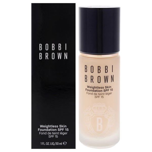 Bobbi Brown Weightless Skin Foundation SPF 15 - N-030 Neutral Sand by Bobbi Brown for Women - 1 oz Foundation