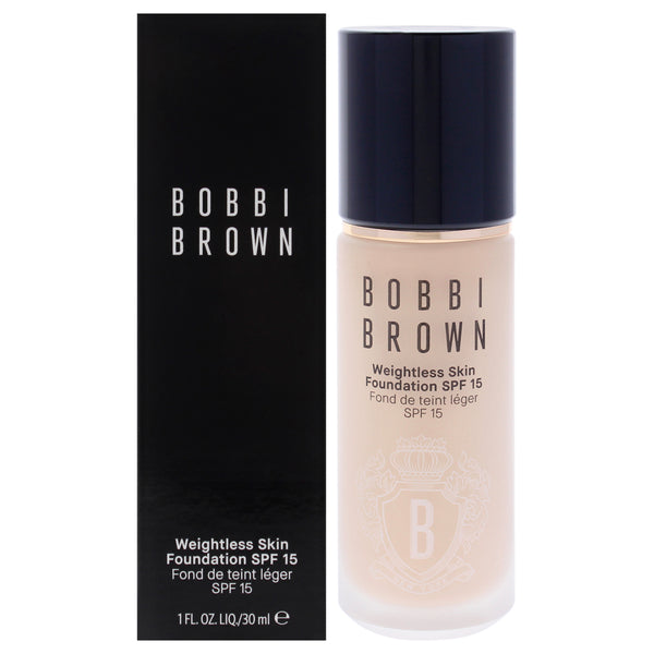 Bobbi Brown Weightless Skin Foundation SPF 15 - N-000 Neutral Alabaster by Bobbi Brown for Women - 1 oz Foundation