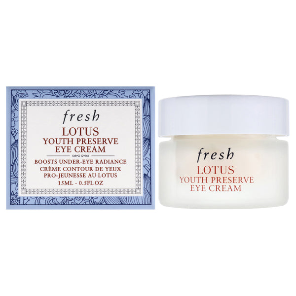 Fresh Lotus Youth Preserve Eye Cream by Fresh for Women - 0.5 oz Cream