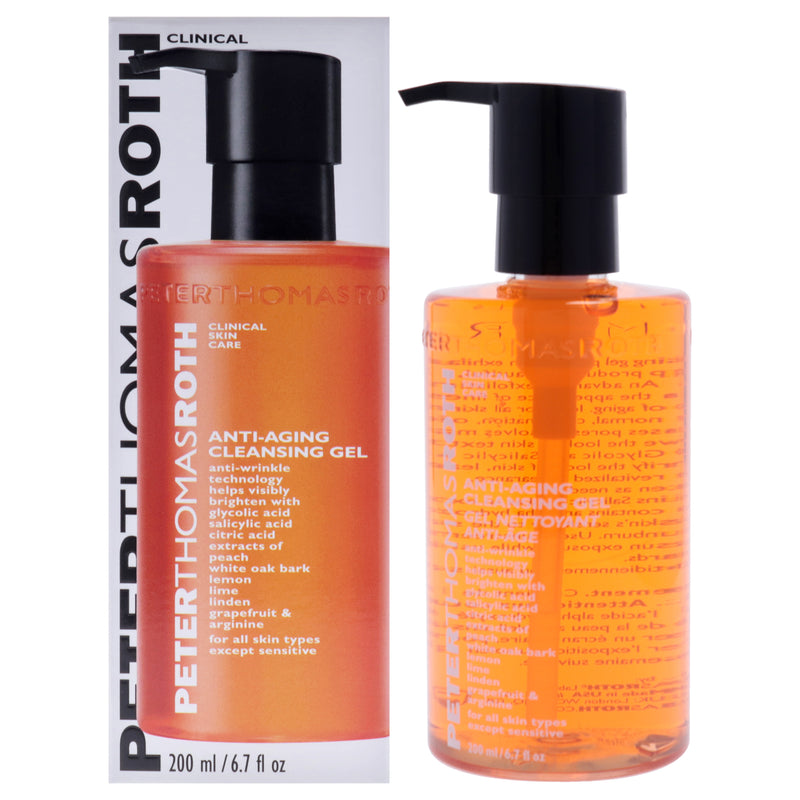 Peter Thomas Roth Anti-Aging Cleansing Gel by Peter Thomas Roth for Unisex - 6.7 oz Cleanser