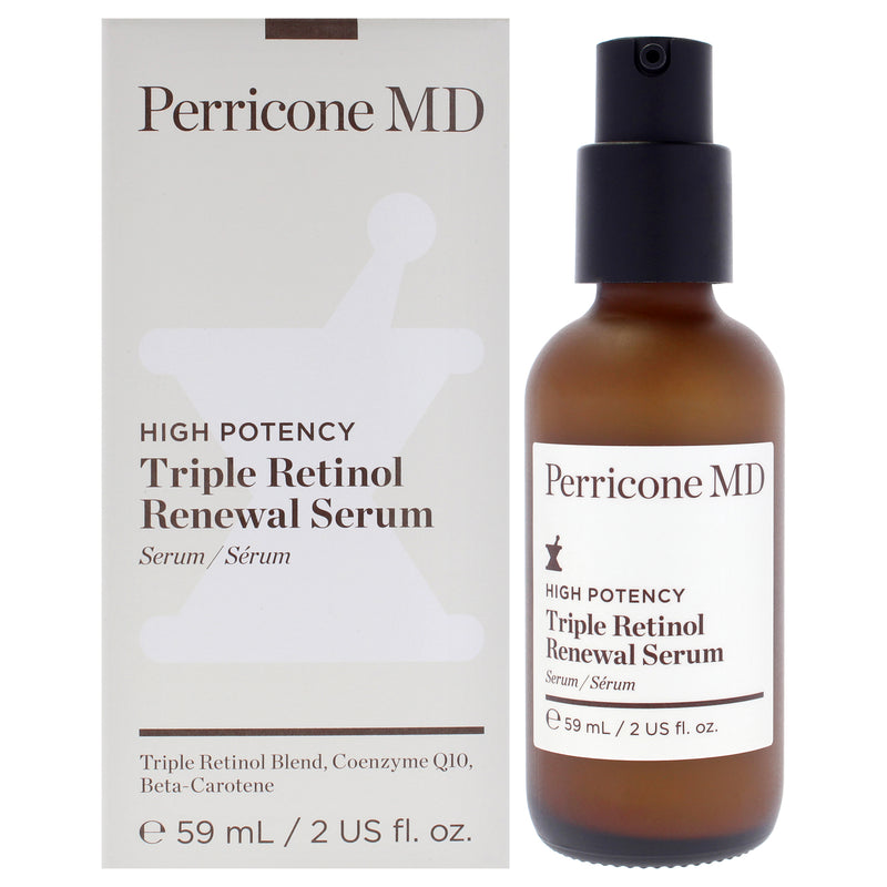 Perricone MD High Potency Triple Retinol Renewal Serum by Perricone MD for Unisex - 2 oz Serum