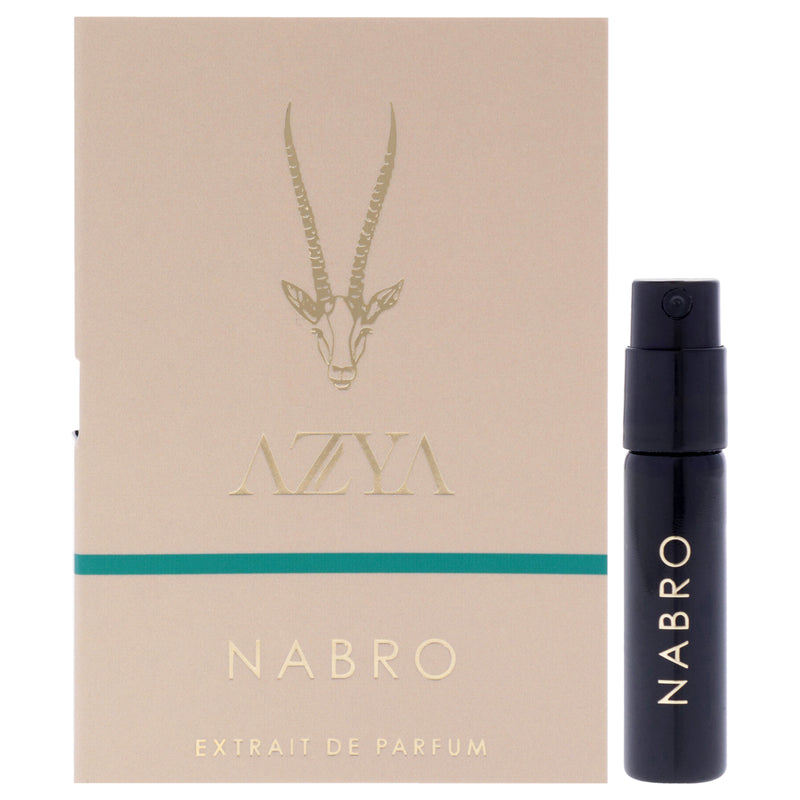 Azya Nabro by Azya for Unisex - 2 ml Extrait De Parfum Spray Vial