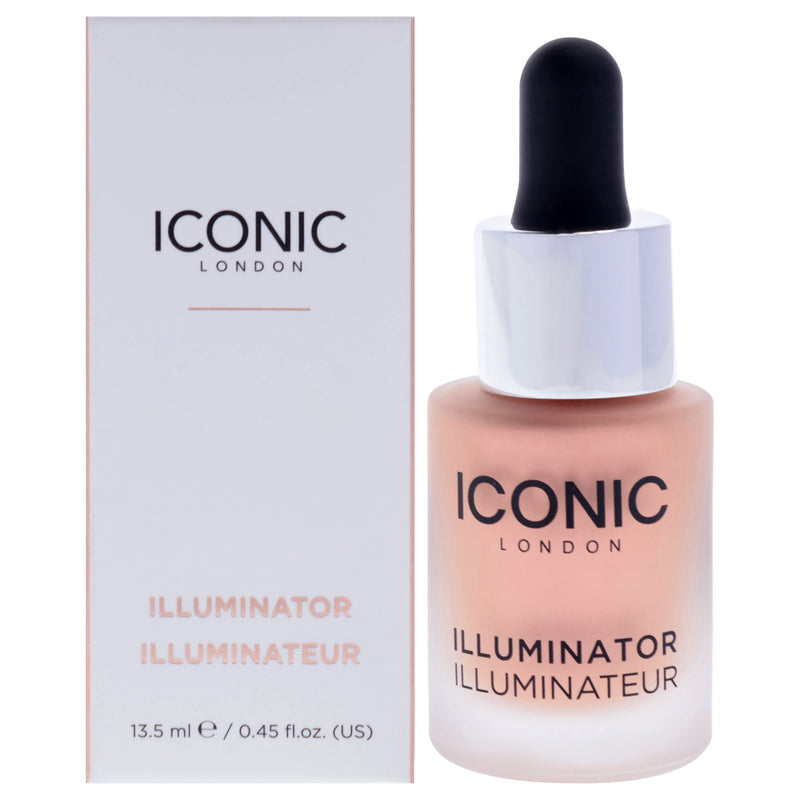 Iconic London Illuminator Liquid Highlighter - Blush by Iconic London for Women - 0.45 oz Highlighter