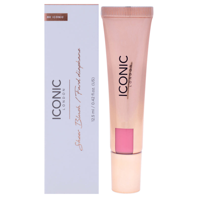 Iconic London Sheer Cream Blush - Power Pink by Iconic London for Women - 0.42 oz Blush