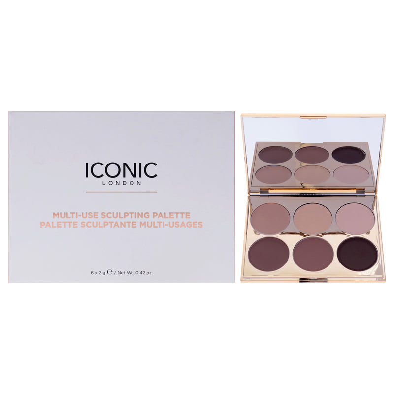 Iconic London Multi-Use Sculpting Palette by Iconic London for Women - 0.42 oz Makeup